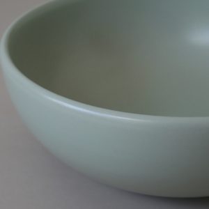 Ảnh công trình thực tế Chậu Lavabo Kanly SU516 Đặt Bàn Sứ Tròn Màu Xanh Ngọc