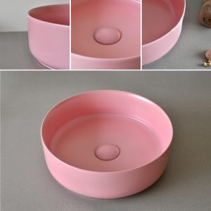 Ảnh công trình thực tế Chậu Lavabo Kanly SU520