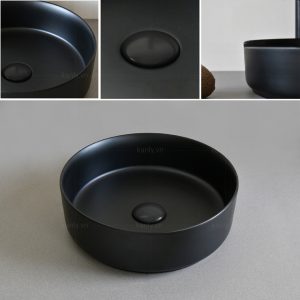Ảnh công trình thực tế Chậu Lavabo Kanly SU522