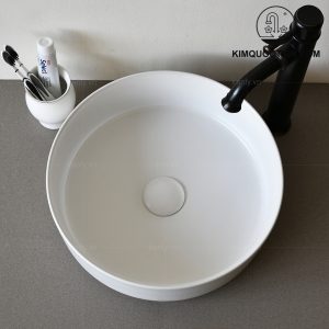 Ảnh công trình thực tế Chậu Lavabo Kanly SU523