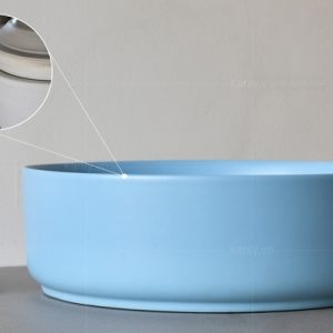 Ảnh công trình thực tế Chậu Lavabo Kanly SU525 Đặt Bàn
