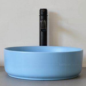 Ảnh công trình thực tế Chậu Lavabo Kanly SU525 Đặt Bàn