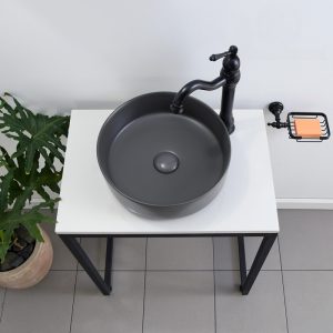 Ảnh công trình thực tế Chậu Lavabo Kanly SU527 Đặt Bàn
