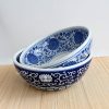 Chậu lavabo sứ hoa văn mỹ thuật SU121 - ảnh 7