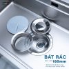 CHẬU RỬA 1 HỘC ROSA NN975D - ảnh 3