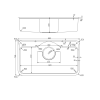 CHẬU RỬA 1 HỘC ROSA NN995D - ảnh 8