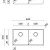 CHẬU RỬA 2 HÔC ICON NT642U - ảnh 11