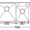 CHẬU RỬA 2 HỘC LIKEN NL746 - ảnh 32