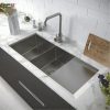 CHẬU RỬA 2 HỘC LIKEN NL748 - ảnh 3