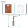 CHẬU RỬA 2 HỘC LIKEN NL785 - ảnh 3