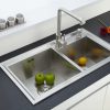 CHẬU RỬA 2 HỘC LIKEN NL786 - ảnh 12