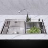 CHẬU RỬA 2 HỘC LIKEN NL786 - ảnh 2
