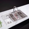 CHẬU RỬA 2 HỘC LIKEN NL786 - ảnh 3