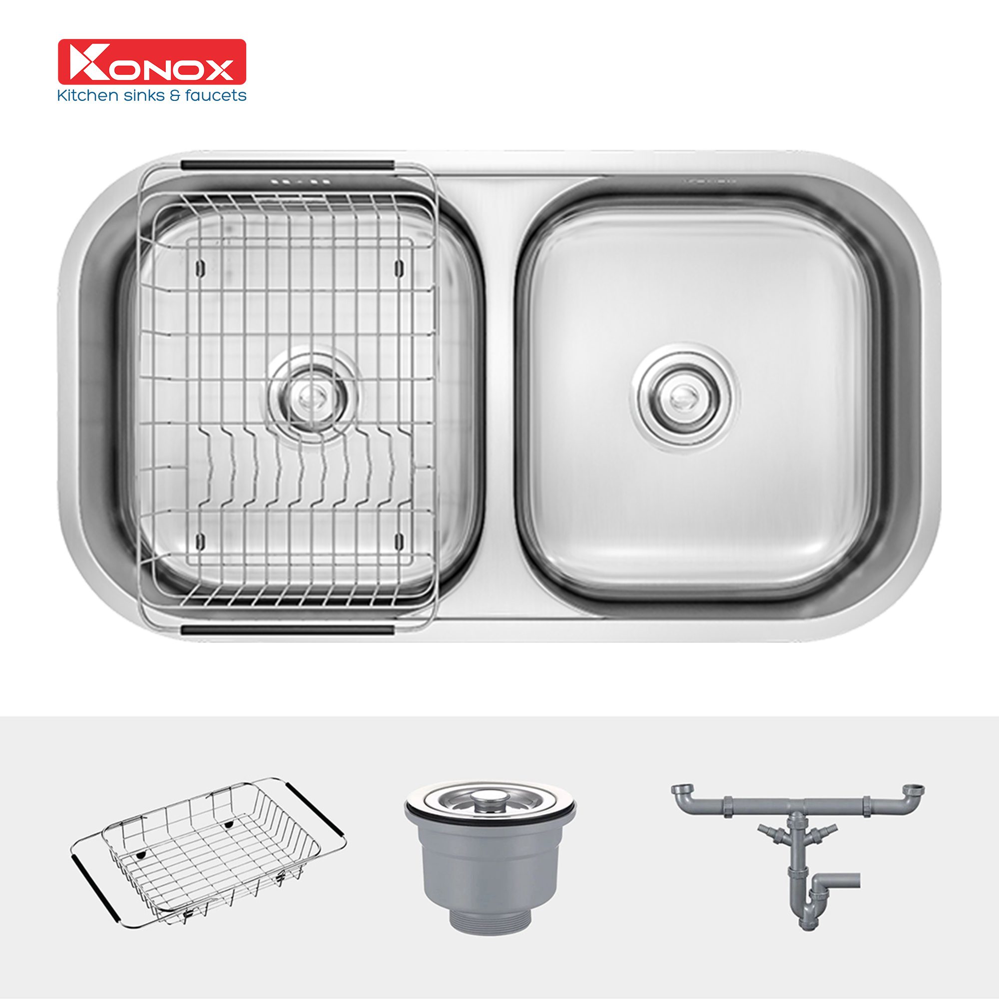 Ảnh công trình thực tế Chậu Rửa Chén KONOX KN8246DUA 2 Hộc