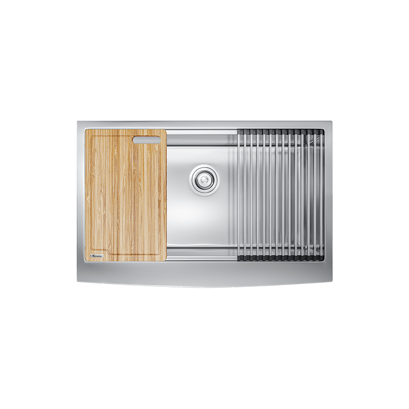 Chậu rửa bát Workstation Sink – Apron Sink Konox KN8051AS Curve
