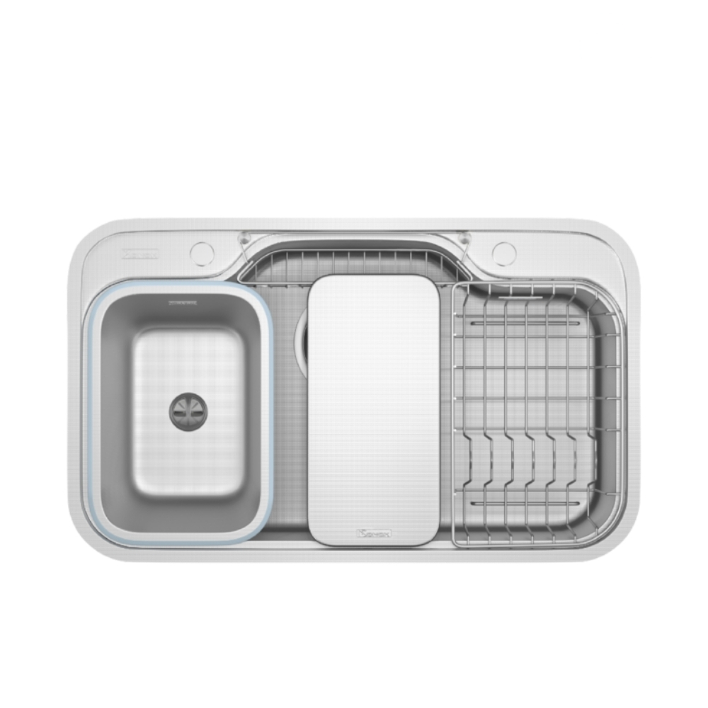 Chậu rửa bát chống xước KONOX Dekor 8048SU Workstation Sink