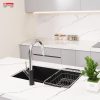 Chậu Rửa Chén KONOX NAROS 760S Black Đá Granite 760mm - ảnh 2