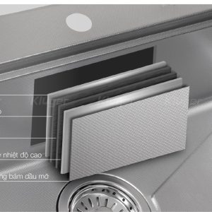 Ảnh công trình thực tế Chậu rửa bát Kluger KT8050FS – S80 Plus