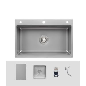 Ảnh công trình thực tế Chậu rửa bát Kluger KG8644FS Basic