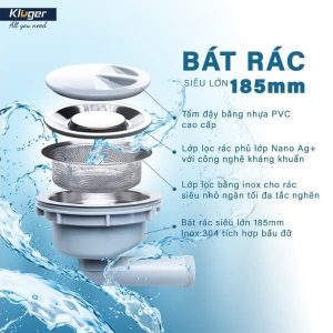 Ảnh công trình thực tế Chậu rửa bát Kluger KT8050FB – S80