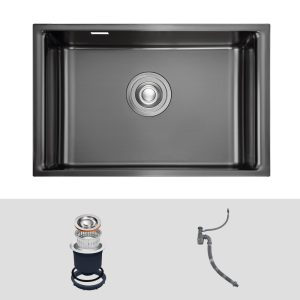 Ảnh công trình thực tế Chậu rửa bát Kluger KU8121B – S68 (Black)