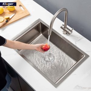 Ảnh công trình thực tế Chậu rửa bát Kluger KU8121S – S68
