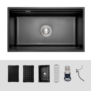 Ảnh công trình thực tế Chậu rửa bát Kluger KWU8161FB – S76 Plus