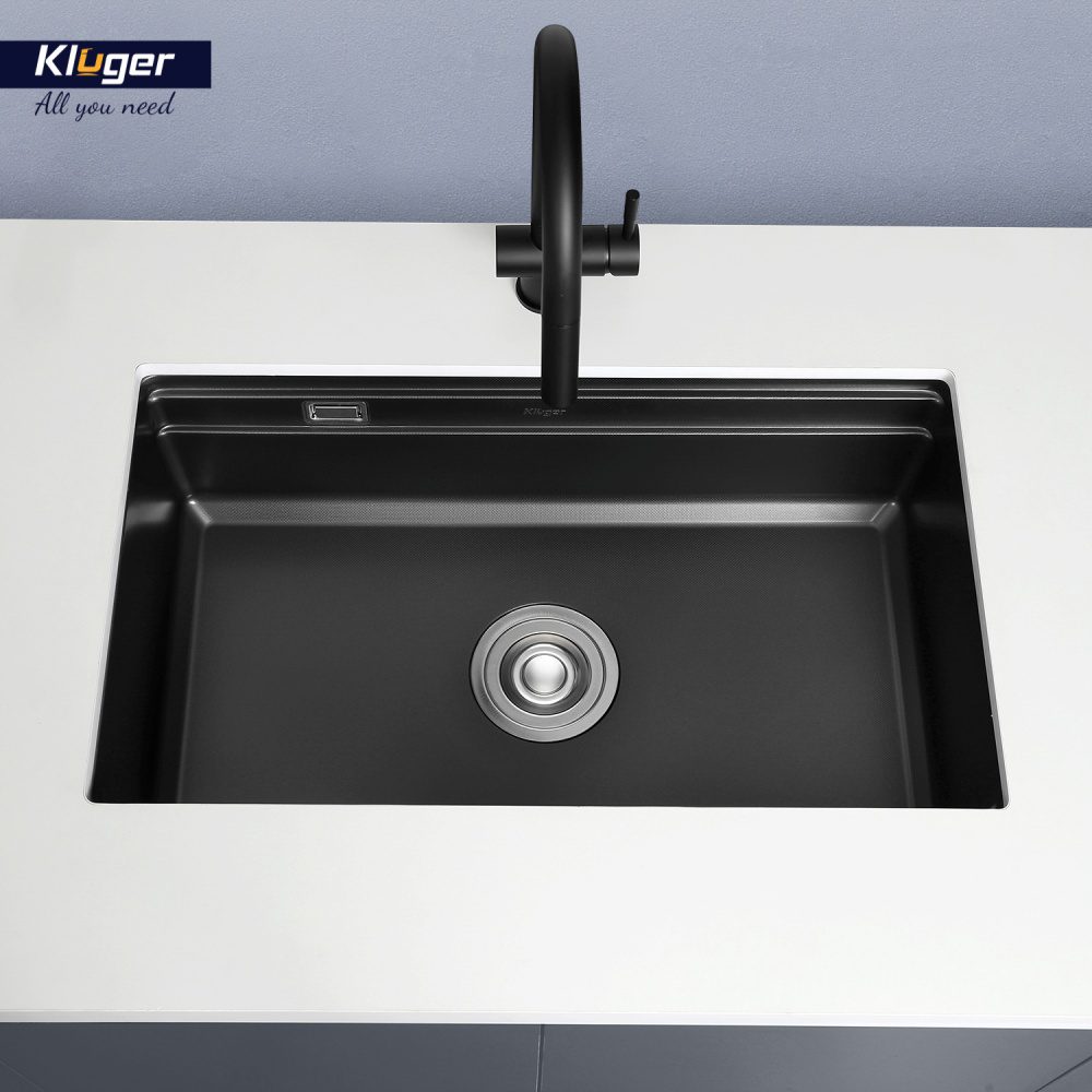Ảnh công trình thực tế Chậu rửa bát Kluger KWU8161FB – S76 Plus