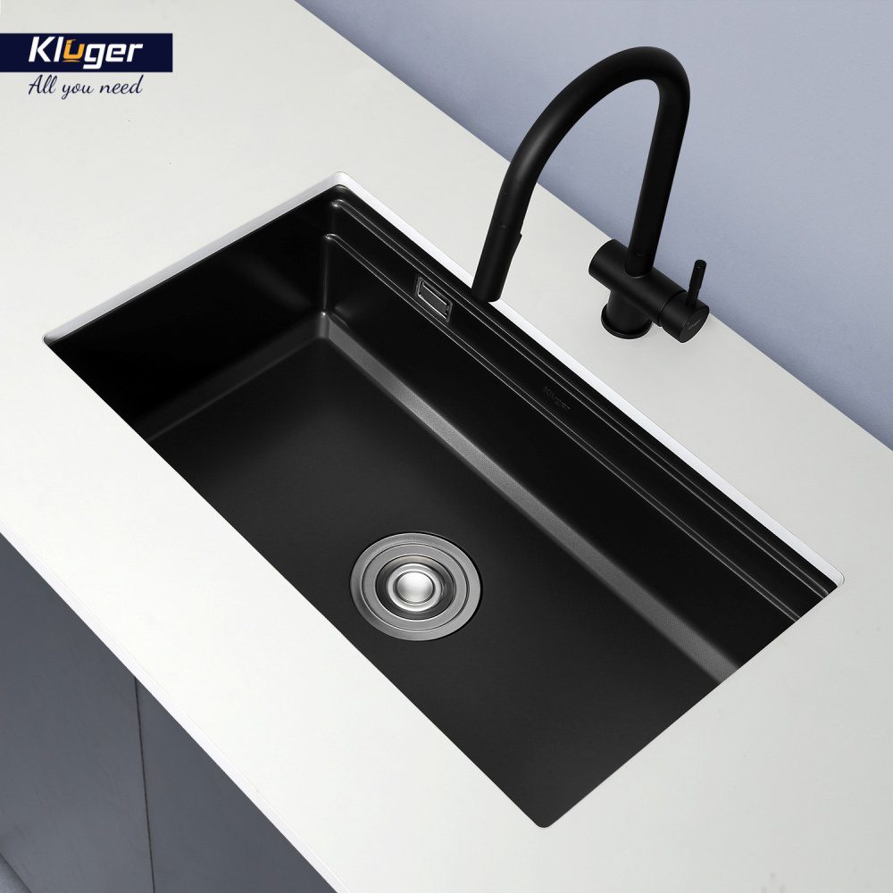 Ảnh công trình thực tế Chậu rửa bát Kluger KWU8161FB – S76 Plus