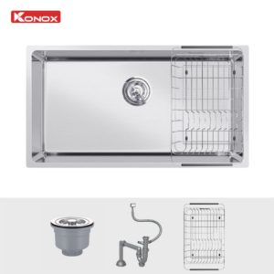 Ảnh công trình thực tế Chậu rửa bát Konox Turkey Sink STELO 780U