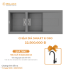 Chậu Rửa Chén Đá MALLOCA SMART K-500 Màu Xám