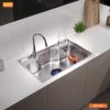 Chậu Rửa Chén GARIS GS11.80 Inox 1 Hộc To