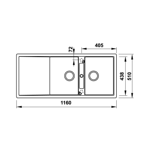Ảnh công trình thực tế Chậu Rửa Chén HAFELE HS-GD11651 570.33.430 Đá Màu Kem
