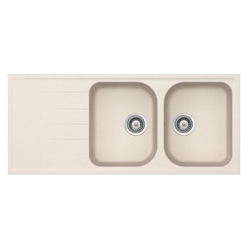 Chậu Rửa Chén HAFELE JULIUS HS-GDD11650 570.35.460 Đá Màu Kem