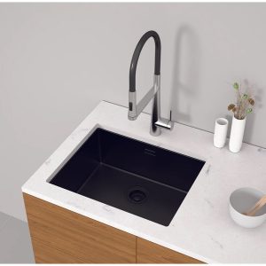 Ảnh công trình thực tế Chậu rửa chén Hafele R10 HS25-SSN1S-540 567.24.480 màu titan
