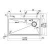 Chậu rửa chén Hafele WF R10 HS25-SSN1S-8052 567.24.488 màu titan - ảnh 5
