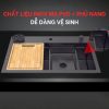 Chậu rửa chén Hafele WF R10 HS25-SSN1S-8052 567.24.489 màu đen - ảnh 3