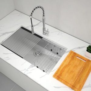 Ảnh công trình thực tế Chậu rửa chén Hafele WS R0 HS24-SSN1S-7644_SILVER 567.24.467
