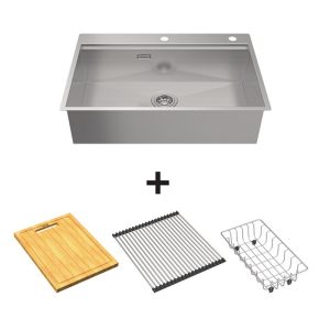 Ảnh công trình thực tế Chậu rửa chén Hafele WS R0 HS24-SSN1S-7650_SILVER 567.20.627