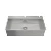 Chậu rửa chén Hafele WS R0 HS24-SSN1S-8650_SILVER 567.20.637