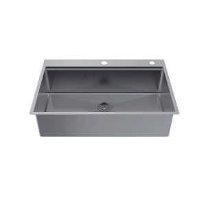 Ảnh công trình thực tế Chậu rửa chén Hafele WS R10 HS25-SSN1S-7650 567.24.484 màu titan