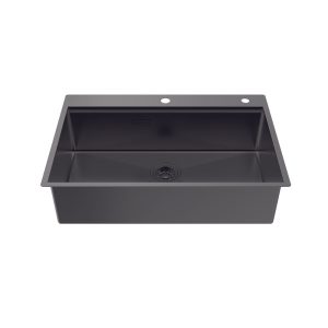 Ảnh công trình thực tế Chậu rửa chén Hafele WS R10 HS25-SSN1S-7650 567.24.485 màu đen