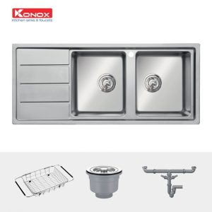 Ảnh công trình thực tế Chậu Rửa Chén KONOX BETA 1160 INOX Bàn Trái