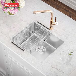 Ảnh công trình thực tế Chậu Rửa Chén KONOX Cube 5444SU Inox 1 Hộc