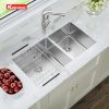 Chậu Rửa Chén KONOX CUBE 8144DU 2 Hộc - ảnh 4