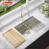 Chậu Rửa Chén KONOX KN6046SU Inox 1 Hộc - ảnh 4