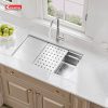 Chậu Rửa Chén KONOX KN7644SU Dekor Chống Xước 760mm Inox 1 Hộc - ảnh 10