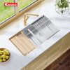 Chậu Rửa Chén KONOX KN8046DUB 2 Hộc - ảnh 4