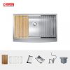 Chậu Rửa Chén KONOX KN8051AS Curve Inox 1 Hộc - ảnh 3