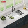 Chậu Rửa Chén KONOX KN8644SU Dekor Chống Xước 860mm Inox 1 Hộc - ảnh 12
